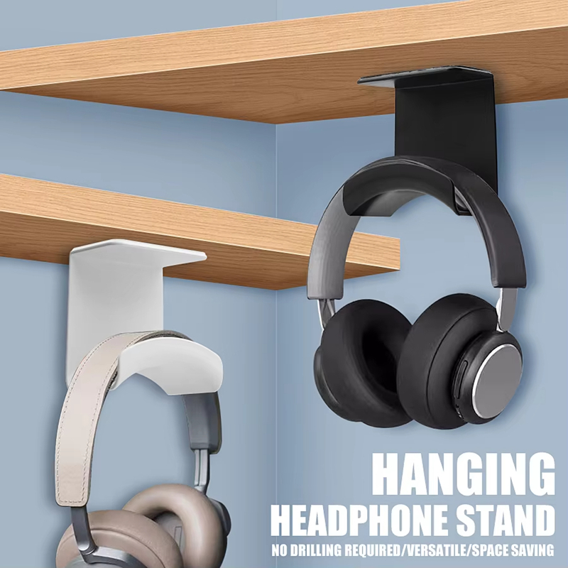 Headset Gaming Console - Evrensel Kulaklık Standı Yapışkanlı Plastik Duvar