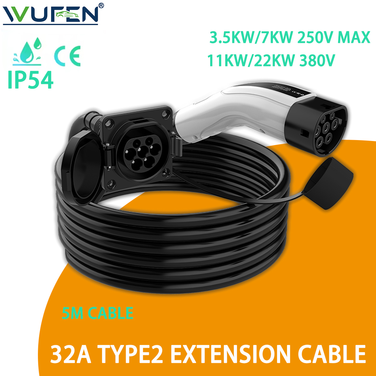 Pc Gaming Handheld Console - WUFEN Tip 2 Uzatma Kablosu 3.5KW