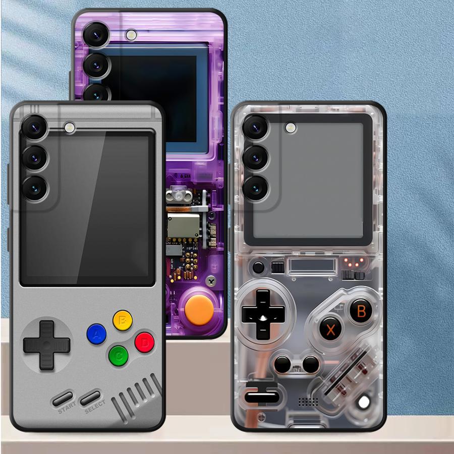 Gaming Console Pc - Mor Oyun Konsolu Desenli Telefon Kılıfı