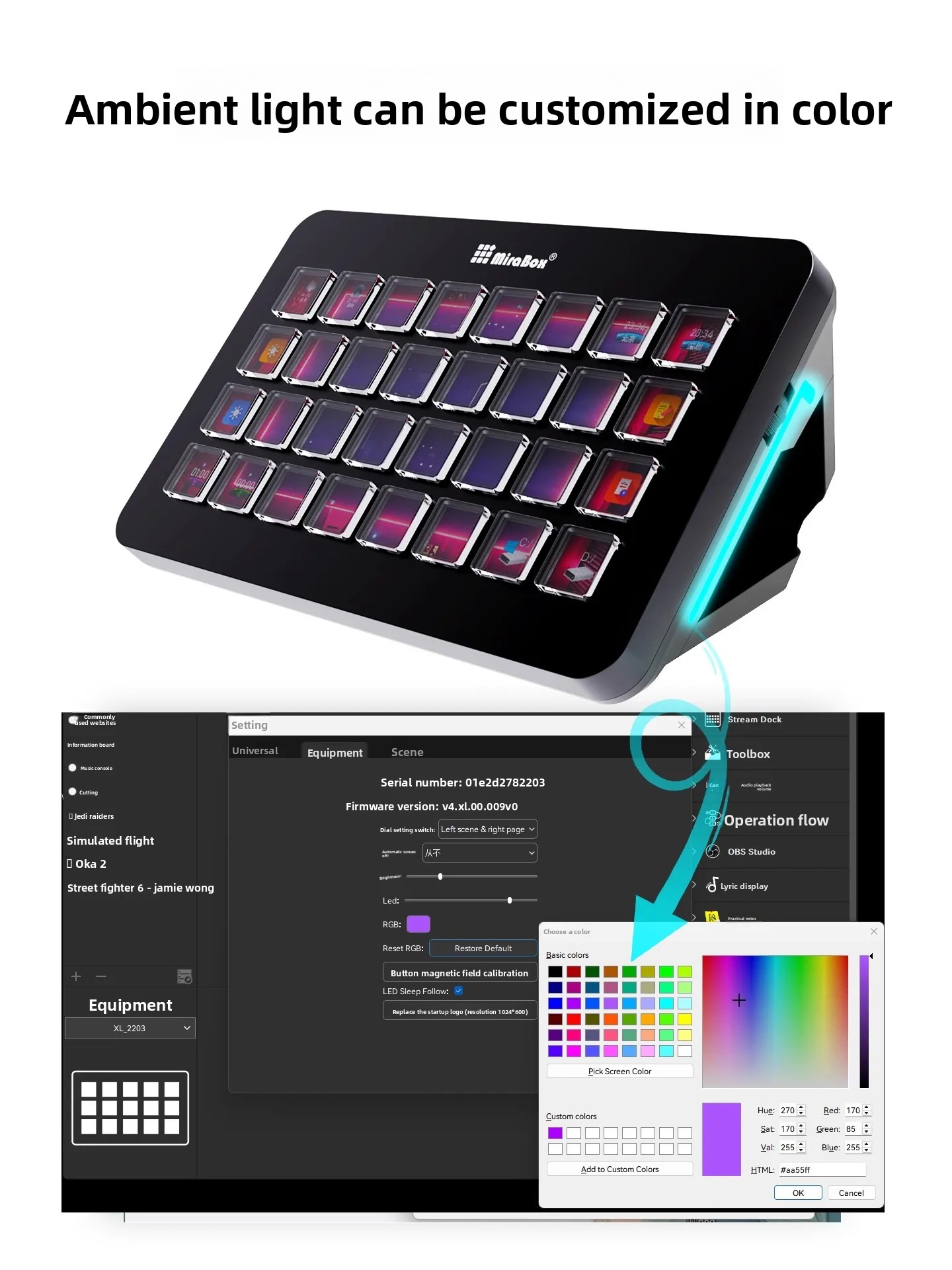 Mirabox XL Stream Deck Makro K - Gaming Console With Keyboard incelemesi ve fiyatı