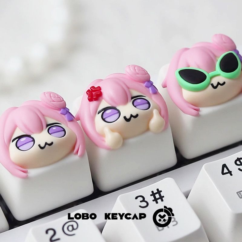 Sevimli Pembe Saçlı Anime Kız  - Gaming Console With Keyboard incelemesi ve fiyatı