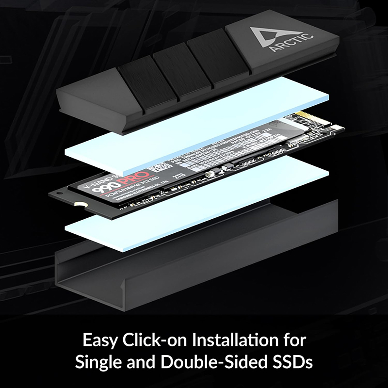 M.2 2280 SSD için ARCTIC M2 Pr - Gaming Console Pc incelemesi ve fiyatı