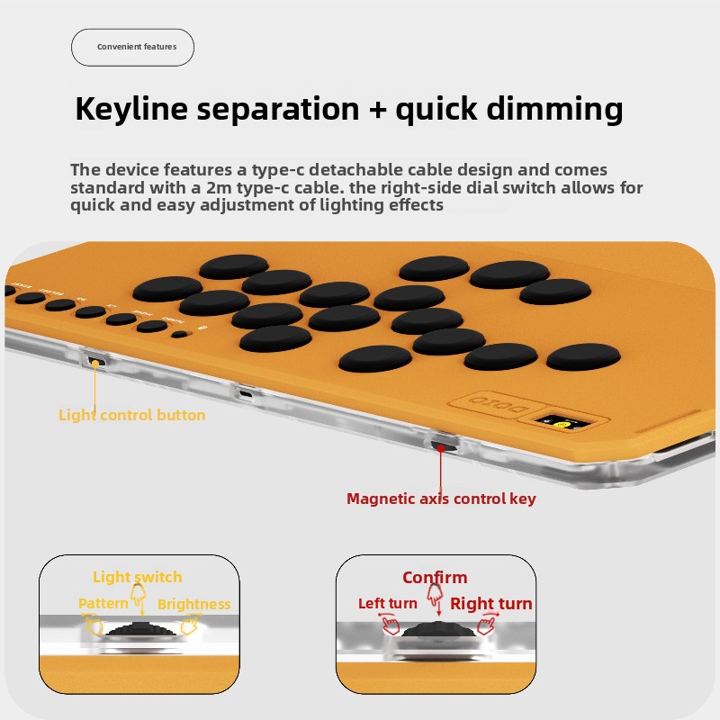 DOIO Kablolu Oyun Klavyesi Hit - Gaming Console With Keyboard incelemesi ve fiyatı