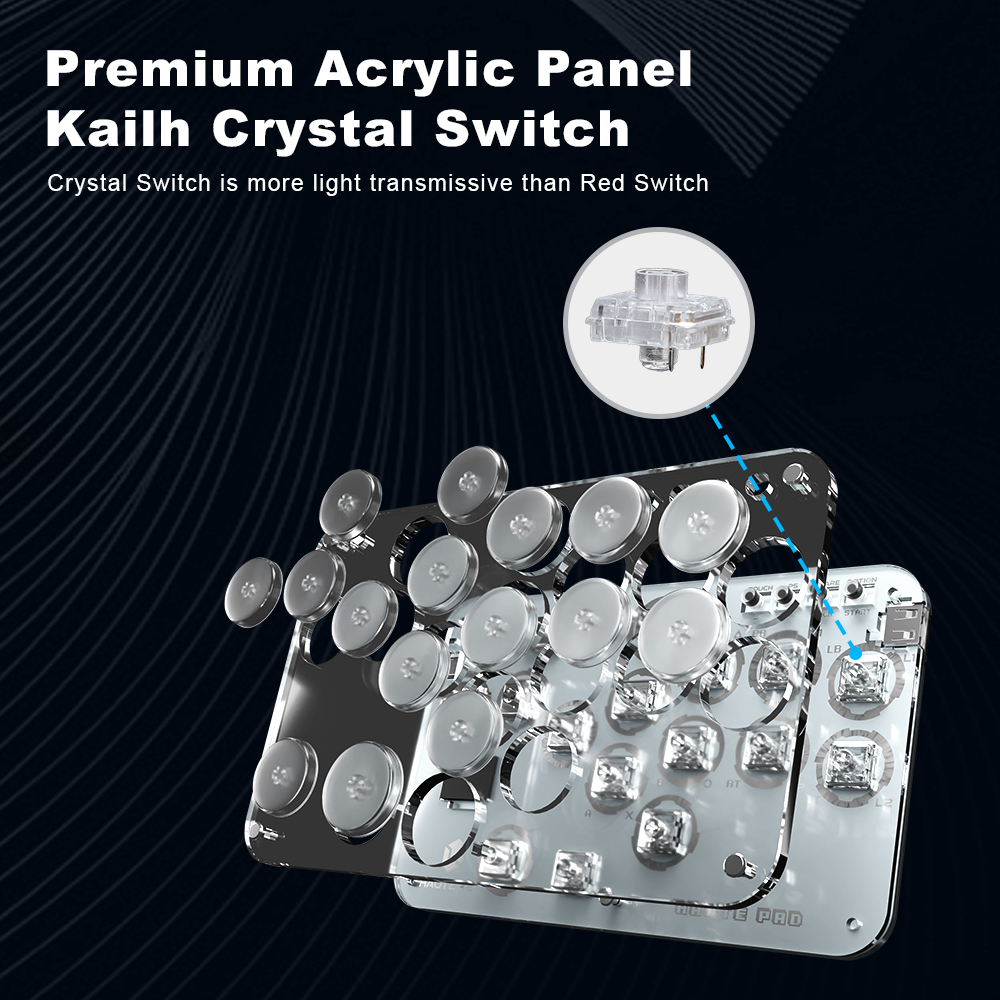 Haute42 Arcade Joystick Hitbox - Gaming Console With Keyboard incelemesi ve fiyatı