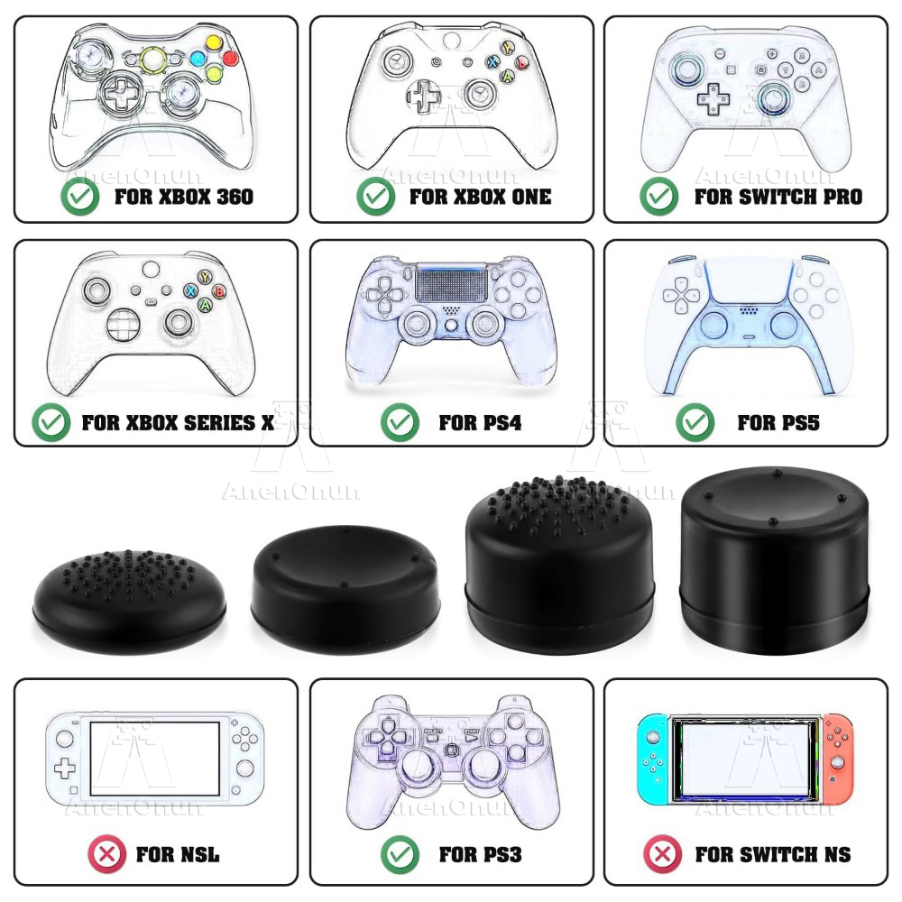 8 adet başparmak kavrama kapak - Gaming Console Pc incelemesi ve fiyatı