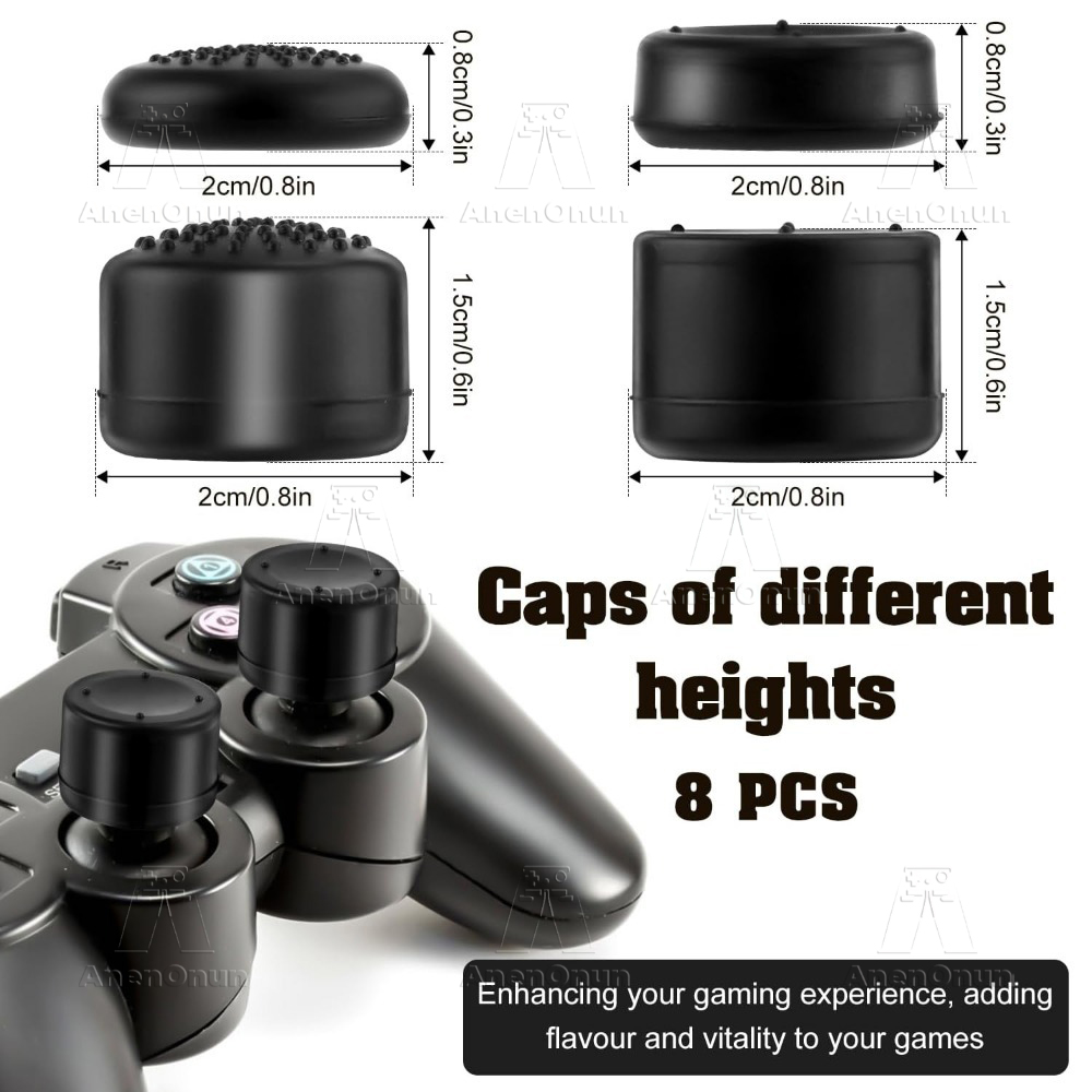 8 adet başparmak kavrama kapak - Gaming Console Pc incelemesi ve fiyatı